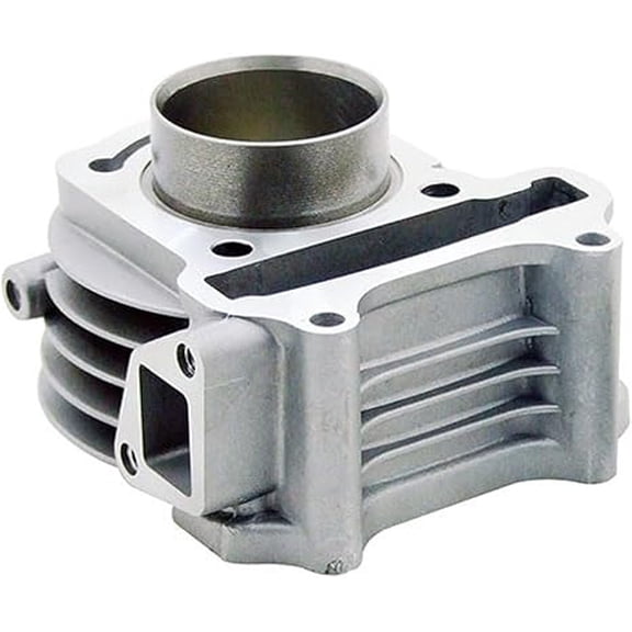 60-4004 GY6 60cc Cylinder Block (44mm) For GY6 50cc 4 Stroke Scooter Moped 1P39QMB Engine (Component) Piston Rings