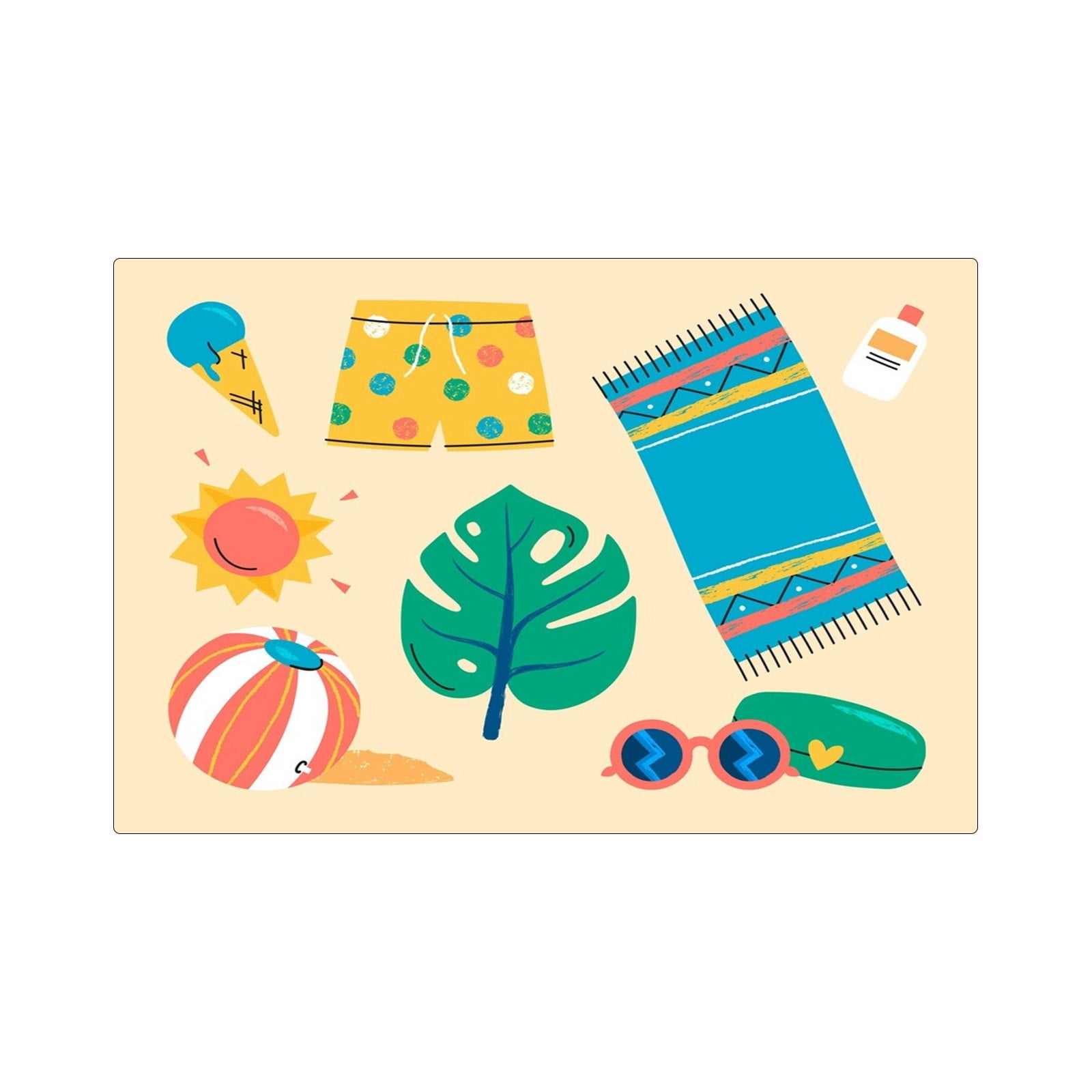 60*40cm Bathroom Doormat Indoor Carpet Non Slip Washable Low Pile Floor