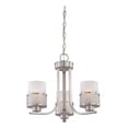 thumbnail image 1 of 60/4687-Nuvo Lighting-Fusion-Three Light Chandelier-17.88 Inches Wide by 15 Inches High     -Traditional Installation, 1 of 2