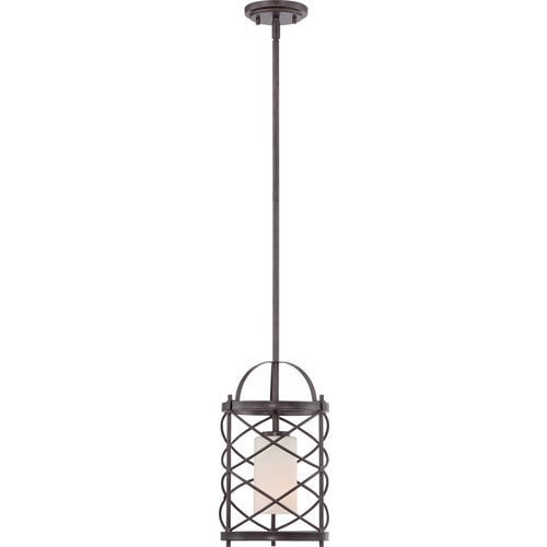 Nuvo 60-5336 - Ginger - 1 Light Mini Pendant w/ Etched Opal Glass