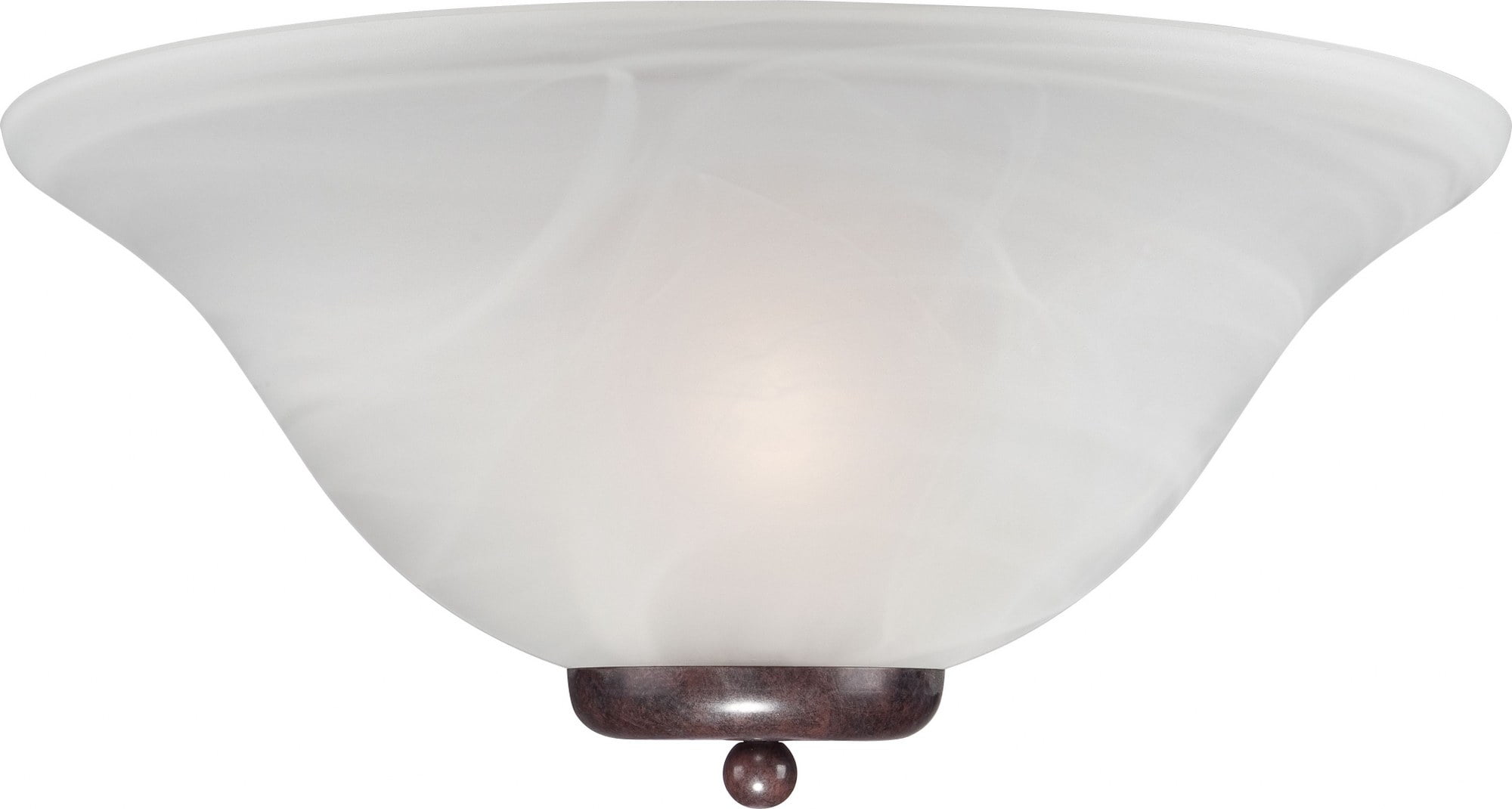 Ballerina 7" Bronze Alabaster Wall Sconce Light