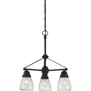 60/5546-Nuvo Lighting-Laurel-Three Light Chandelier-21.5 Inches Wide by 23.06 Inches High     -Traditional Installation