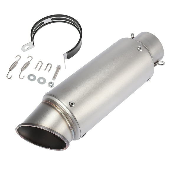 60.5mm Slip on Motorbike Exhaust Silencer Exhaust Insert Muffler Pipe Kit Replacement