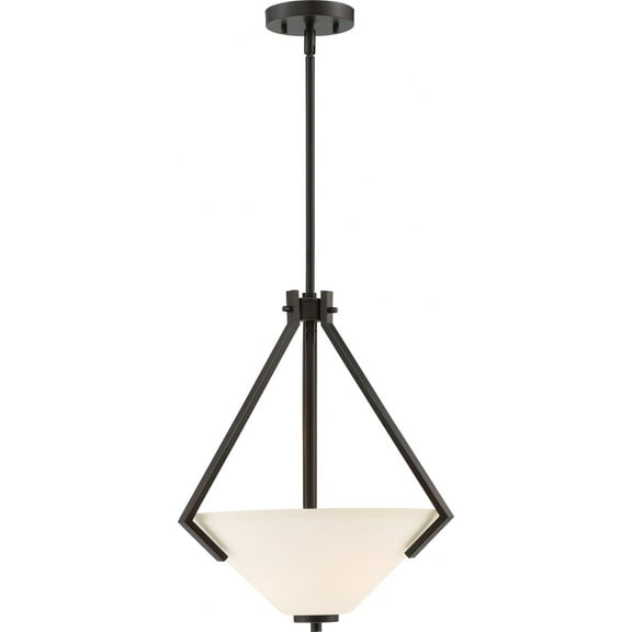 60/6347-Nuvo Lighting-Nome-Two Light Pendant-16.13 Inches Wide by 18 Inches High-Mahogany Bronze Finish