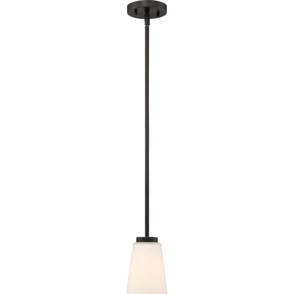 60/6353-Nuvo Lighting-Nome-One Light Pendant-4.75 Inches Wide by 7.13 Inches High-Mahogany Bronze Finish