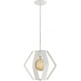 thumbnail image 1 of 60/6396-Nuvo Lighting-Zen-1 Light Pendant-14.13 Inches Wide by 14.13 Inches High-White Finish, 1 of 2