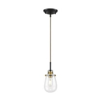 60/6852-Nuvo Lighting-Toleo-1 Light Mini Pendant-4.75 Inches Wide by 10.75 Inches High     -Traditional Installation