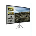 thumbnail image 1 of 60 70 80 90 100 110 Inch Tripod Projector Screen W/ Stand 16:9 4K HD Portable Home Cinema For Indoor &amp; Outdoor Projection ,Wide Application, 1 of 6