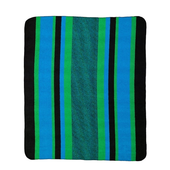 6070 Denali Home Collection by Mont Double-Sided Reversible Throw, Washboard Stripes