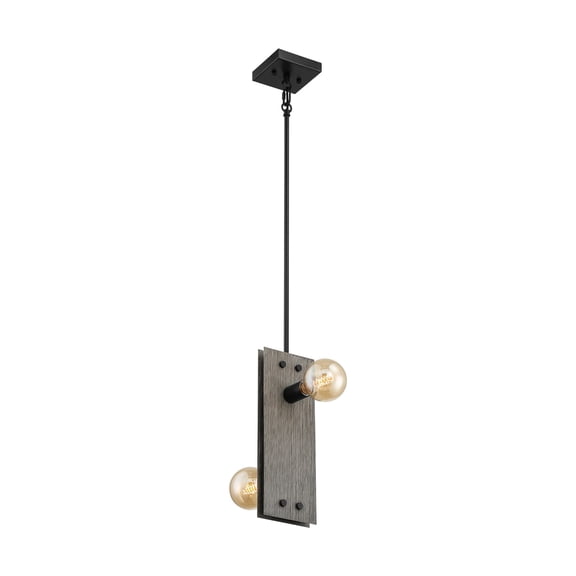 Nuvo Lighting - Stella-2 Light Mini Pendant in Industrial Style-6 Inches Wide by