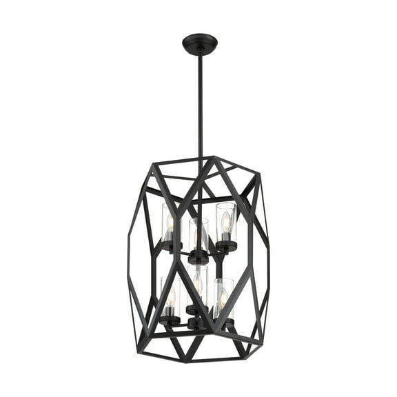 Nuvo Lighting - Zemi-6 Light Foyer in Traditional Style-20 Inches Wide by 23.75