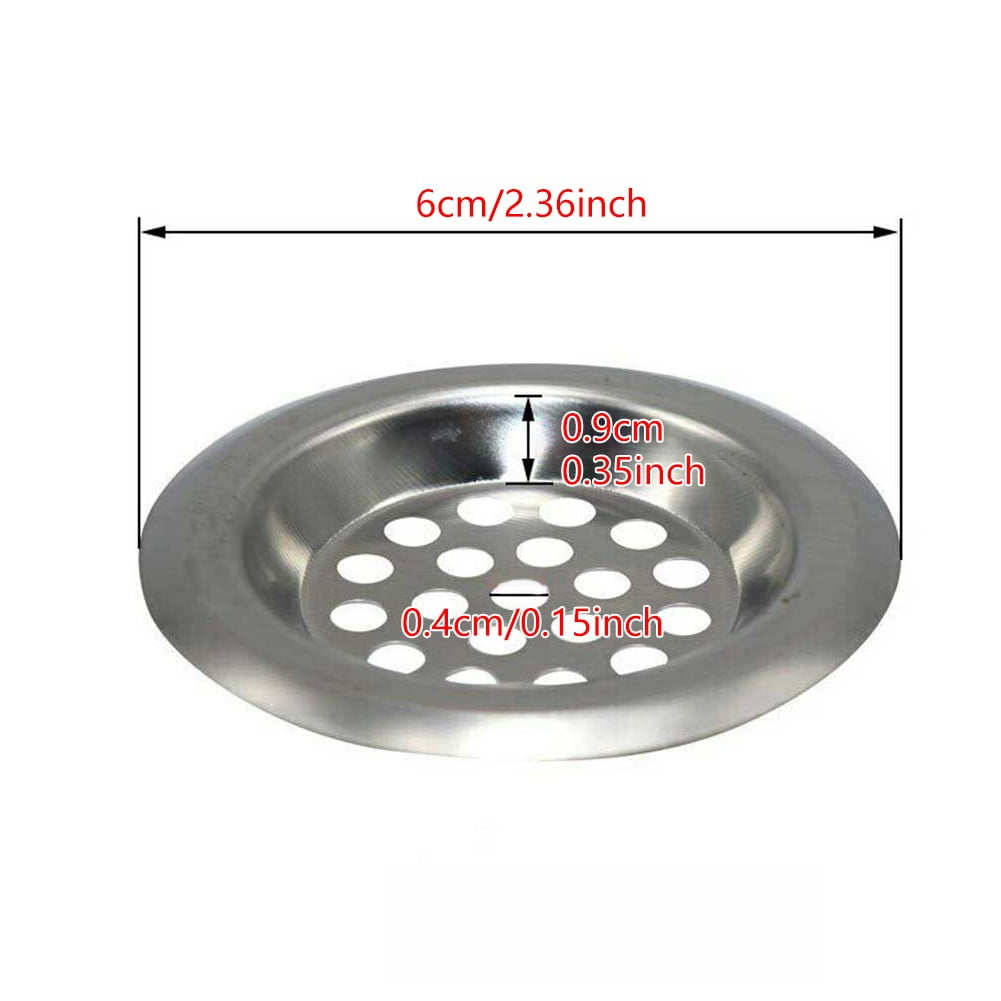 60/75mm Sink Strainer, Bathroom Sink Shower Drain Filter Cover, Hair ...