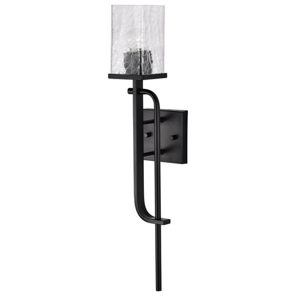 60/7748 Nuvo Lighting Terrace - 1 Light Wall Sconce In Contemporary Style-24 Inches Tall and 4.5 Inches Wide-Matte Black Finish