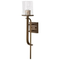 60/7749 Nuvo Lighting Terrace - 1 Light Wall Sconce In Contemporary Style-24 Inches Tall and 4.5 Inches Wide-Natural Brass Finish