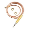 thumbnail image 1 of 60/90/120/150Cm Gas Stove Thermocouple Heater Fireplace Replacement Temperature Controller Probe With Nuts For Hot Water Boiler, 1 of 9