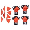 thumbnail image 1 of 60° 90° 120° Right Angle Clamps Woodworking Corner Clip Fixing Hand Tools ( Orange), 1 of 8