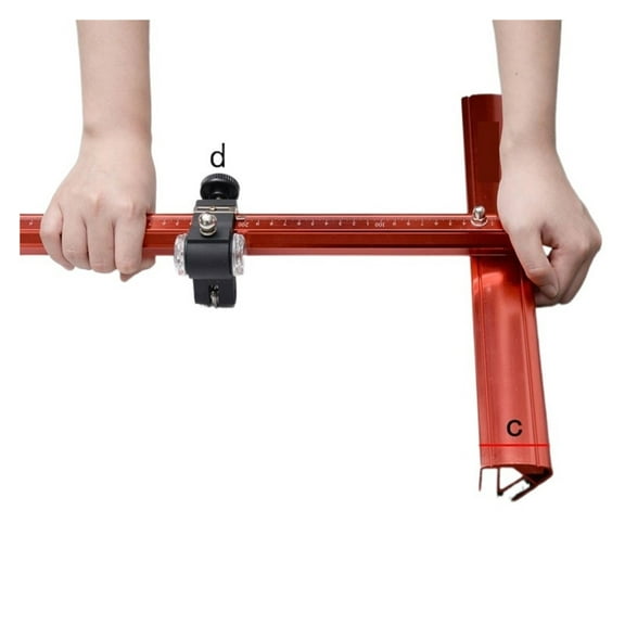 60/90CM S Brick Push Knife Tile Hole Opener Rock Plate Cutting Tools Ceramic Cutter Roller Type Opening Tool With Pliers ,Stronger Stability