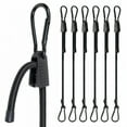 thumbnail image 1 of LuckyStraps 6-Pack 60" Adjustable Carabiner UV-Resistant Bungee Cords, 1 of 8