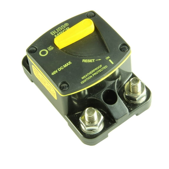 60 Amp Corrosive-Environment Surface-Mount Circuit Breakers (1 per pack)