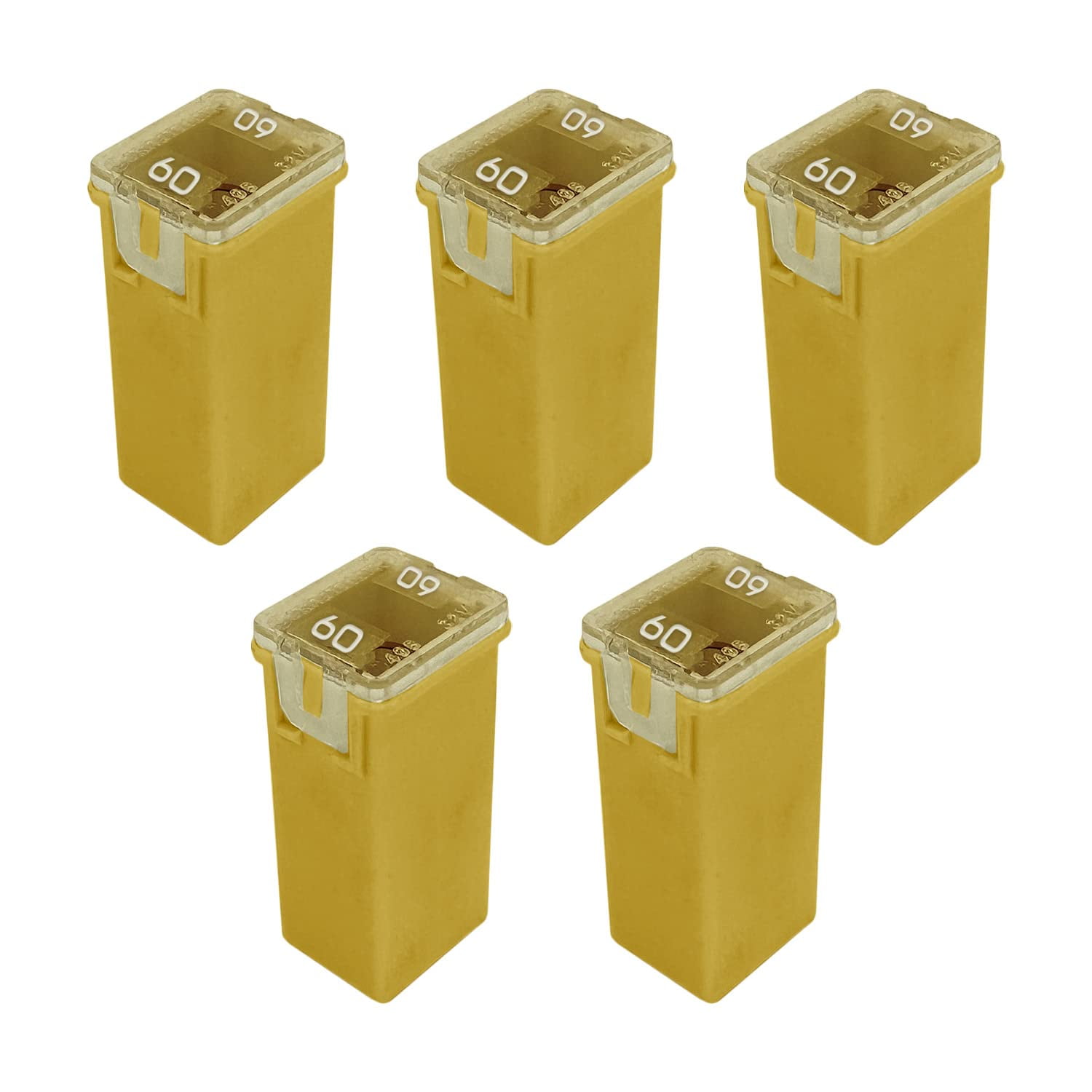 Glarks 10-Pc Automotive Fuse Kit – Low & Tall Profile, 20A-60A For Cars, Trucks, SUVs - View #7