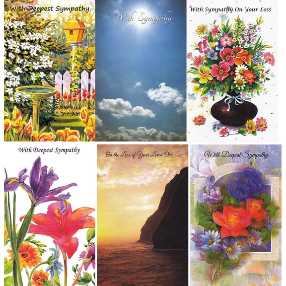 60 Assorted Sympathy Cards