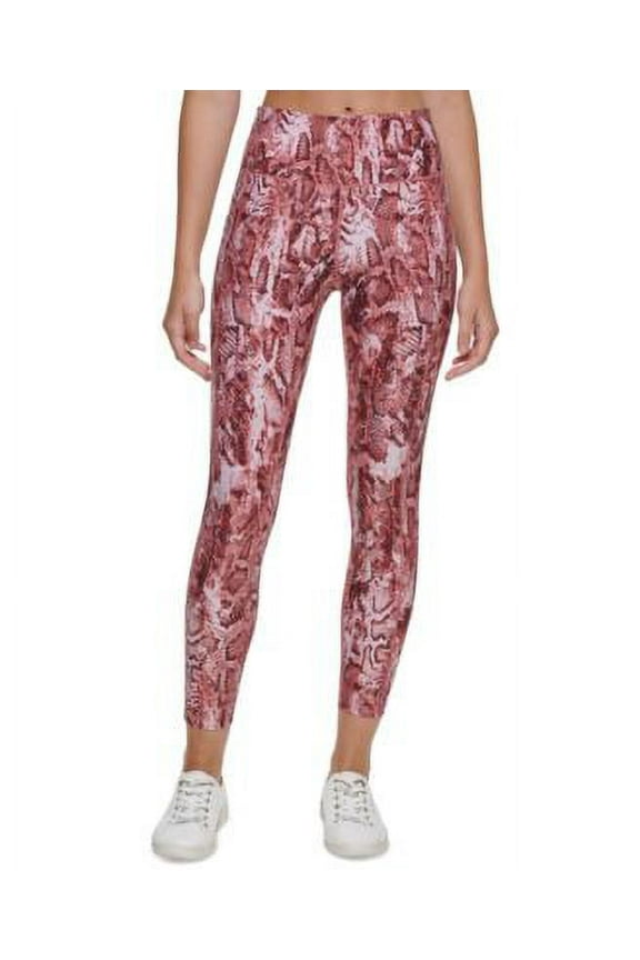 $60 Calvin Klein Performance Printed High-Waist 7/8 Length Leggings Size XL