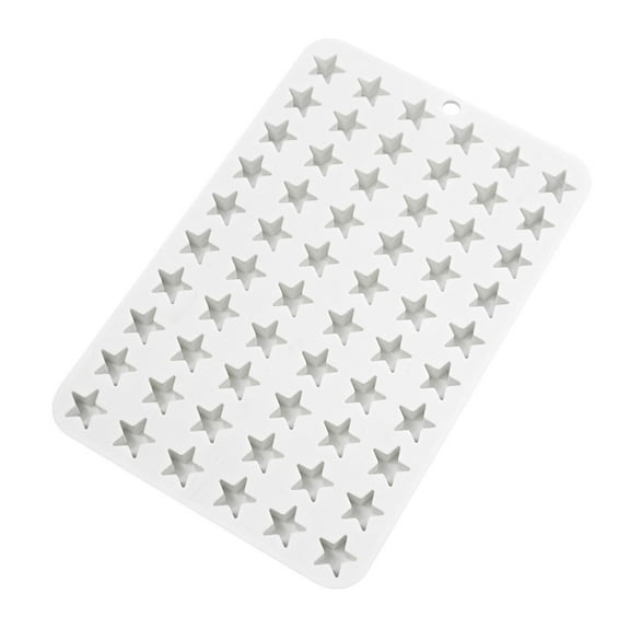 60-Cavity Star Shape Silicone Mold Fondant Chocolate Mould Cake Dessert Mould Kitchen Baking Supplies Nonstick