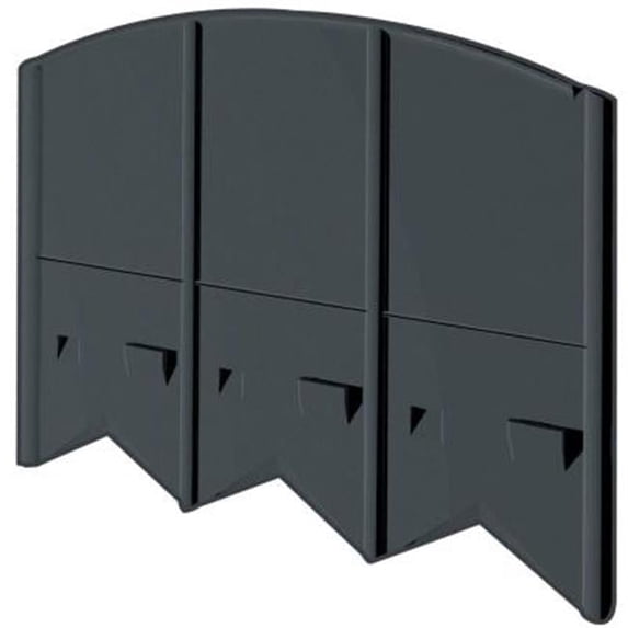 60' Choppers Heavy-Duty Hammer-In Edging - Black