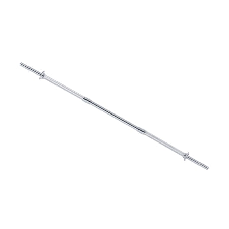 60" Chrome-Finished Barbell Rod - 18 Lbs