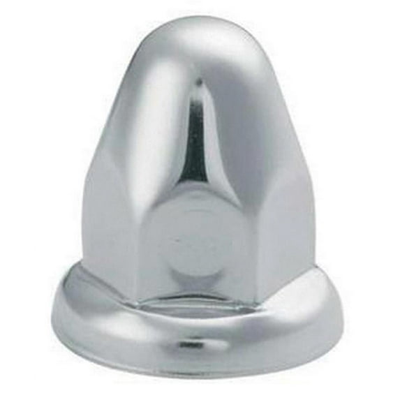60 Chrome Lug Nut Covers with Flanges for 33mm Lugs, Trucks Trailers