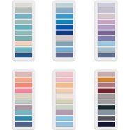 Avery See-Through Color-Coding Removable Labels, 1/4