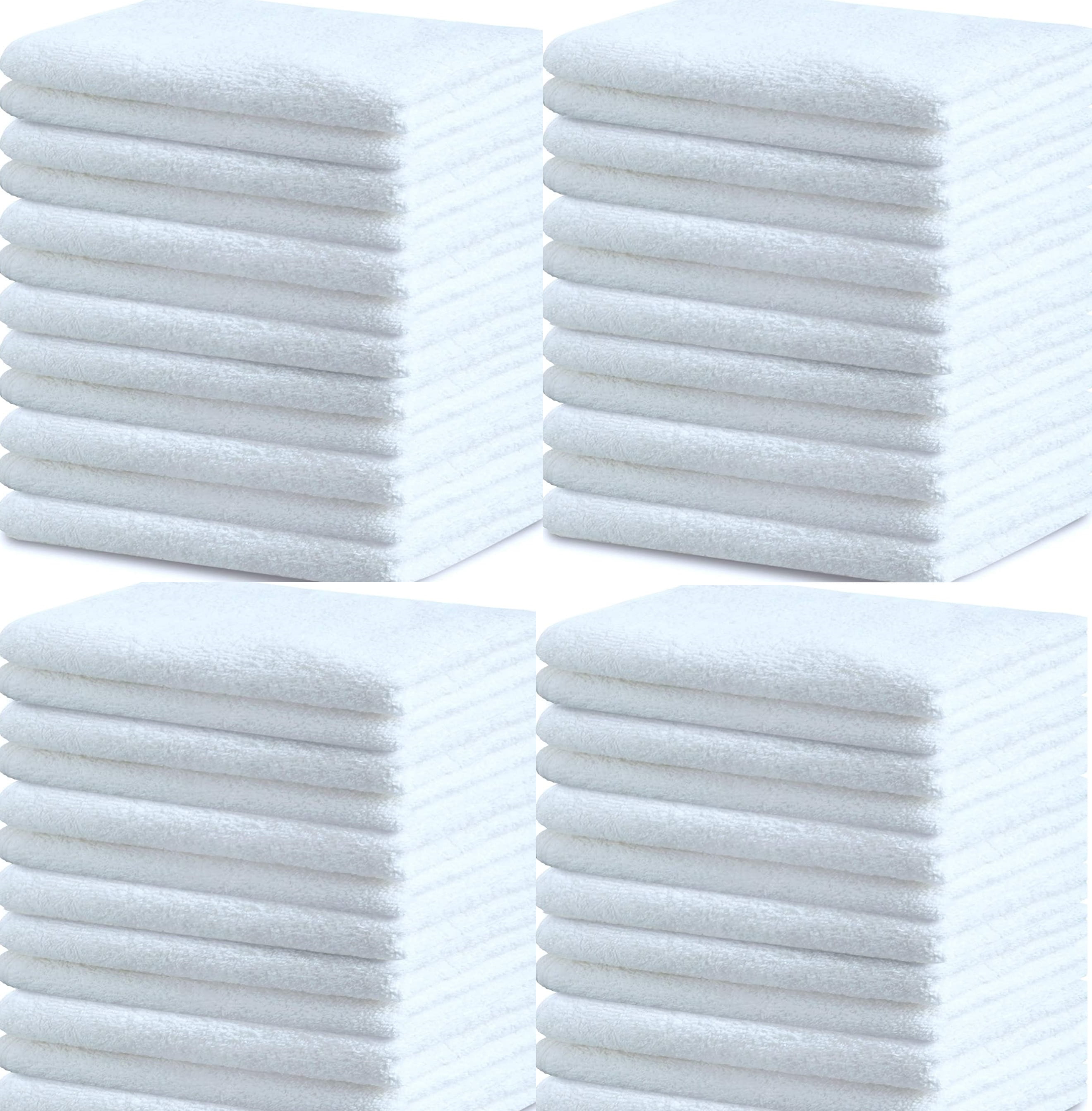 White bar towels bulk sale