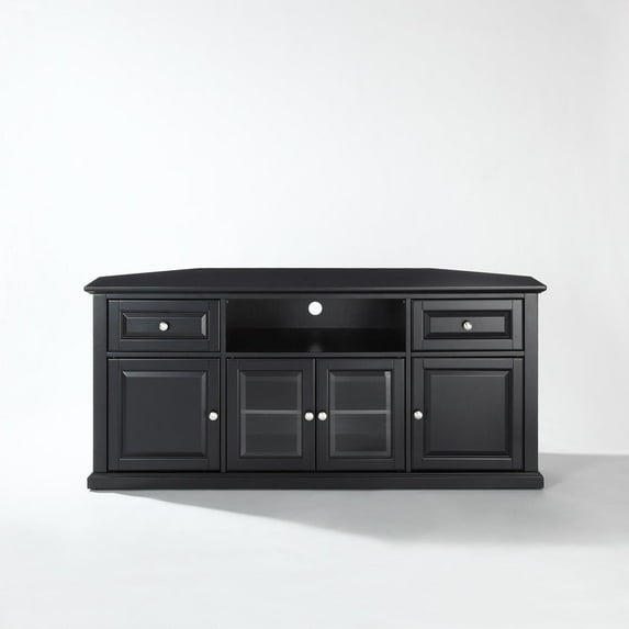 60" Corner Tv Stand Black