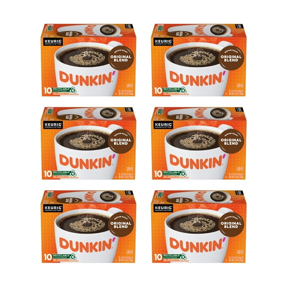 (60 Count) Dunkin' Original Blend K-Cup Pods