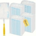 thumbnail image 1 of 60 Count Dusters Refill for Cleaning, 180 Degree Heavy Duty Duster Replacement Head for Duster, Dusting Furniture, Blinds, Ceiling Fans, Helps Remove Allergens (Include A Short Handle), 1 of 8