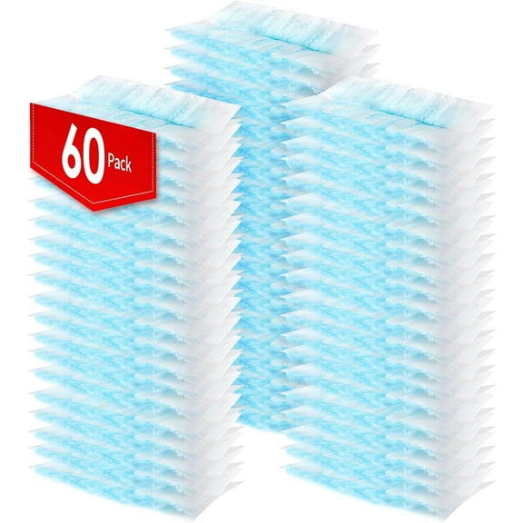 60 Count Electrostatic Duster Refills Compatible with Duster, Multi-Surface Dusting Refills, Microfibre Dusters for Cleaning, Unscented