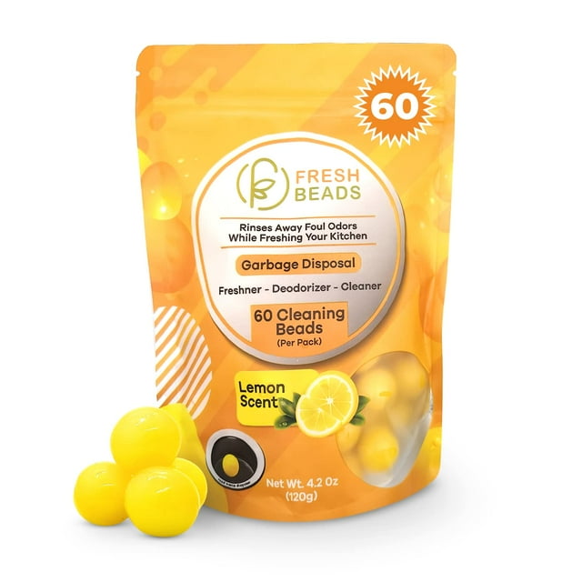 60Count Sink Garbage Disposal and Drain Cleaner Pods, Freshener