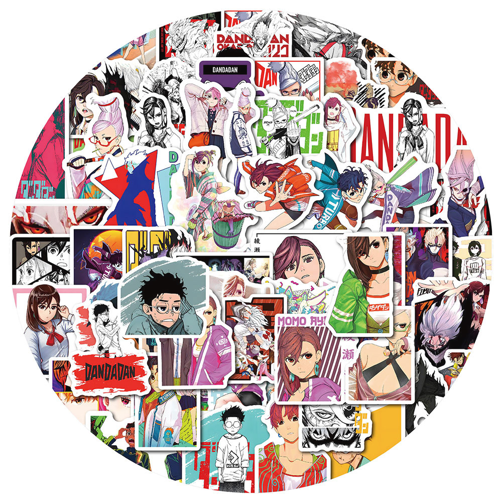 60 D*AND*ADAN stickers decorate guitarist's account, notebook, suitcase ...
