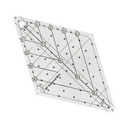 Creative Grids 60 Degree Diamond Ruler - CGR60DIA - Walmart.com