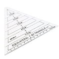 thumbnail image 1 of 60 Degree Equilateral Triangle Quilting Ruler for Quilting Paper Arts Craft, 1 of 8