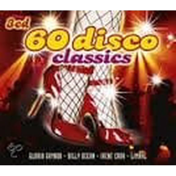 60 Disco Classics - Gloria Gaynor, Billy Ocean, Irene Cara [Audio CD]