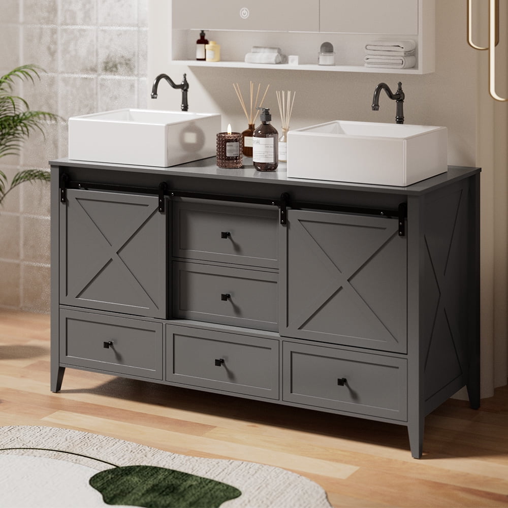 Farmhouse Double Sink Vanitynull