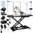 60" Electric Dog Grooming Table, Heavy Duty XLift Hydraulic, 350 Lb