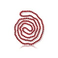 thumbnail image 1 of 60" Endless Infinity 8MM Matte Finish Red Magnesite Stone Beaded Long or Multi Strand Versatile Lenght Endless Infinity Mala Style Wrap Necklace., 1 of 5