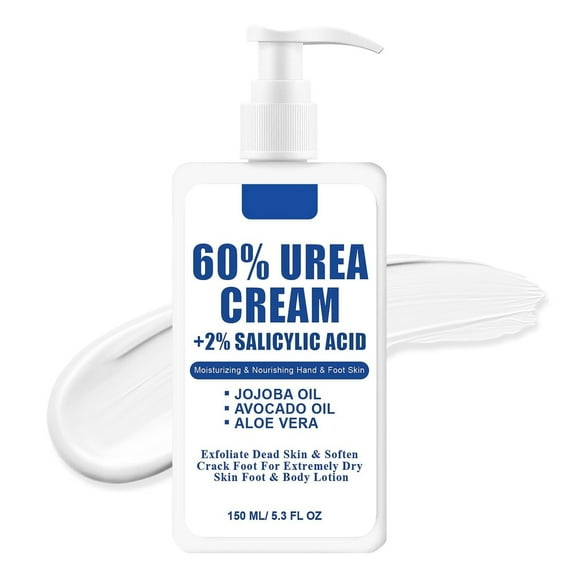 60% Foot For Feet Elbows Knees Heels Hands Moisturizing Nourishing Foot Softens And Moisturizes Smooths Skin Spring Beauty for Skin Care Suitable all Seasons for Women and Men 5.3 Oz