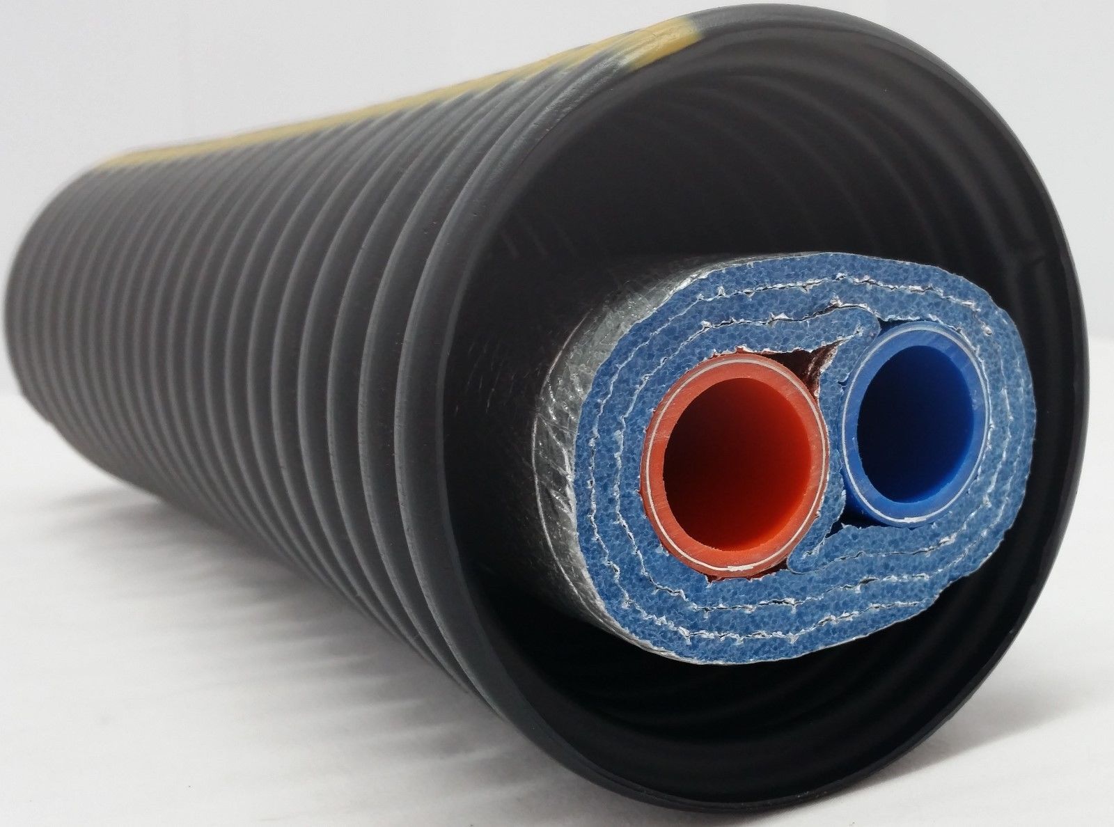 60 Ft of Commercial Grade EZ Lay Three Wrap Insulated 1&quot; Pex AL Pex Tubing - image 1 of 3