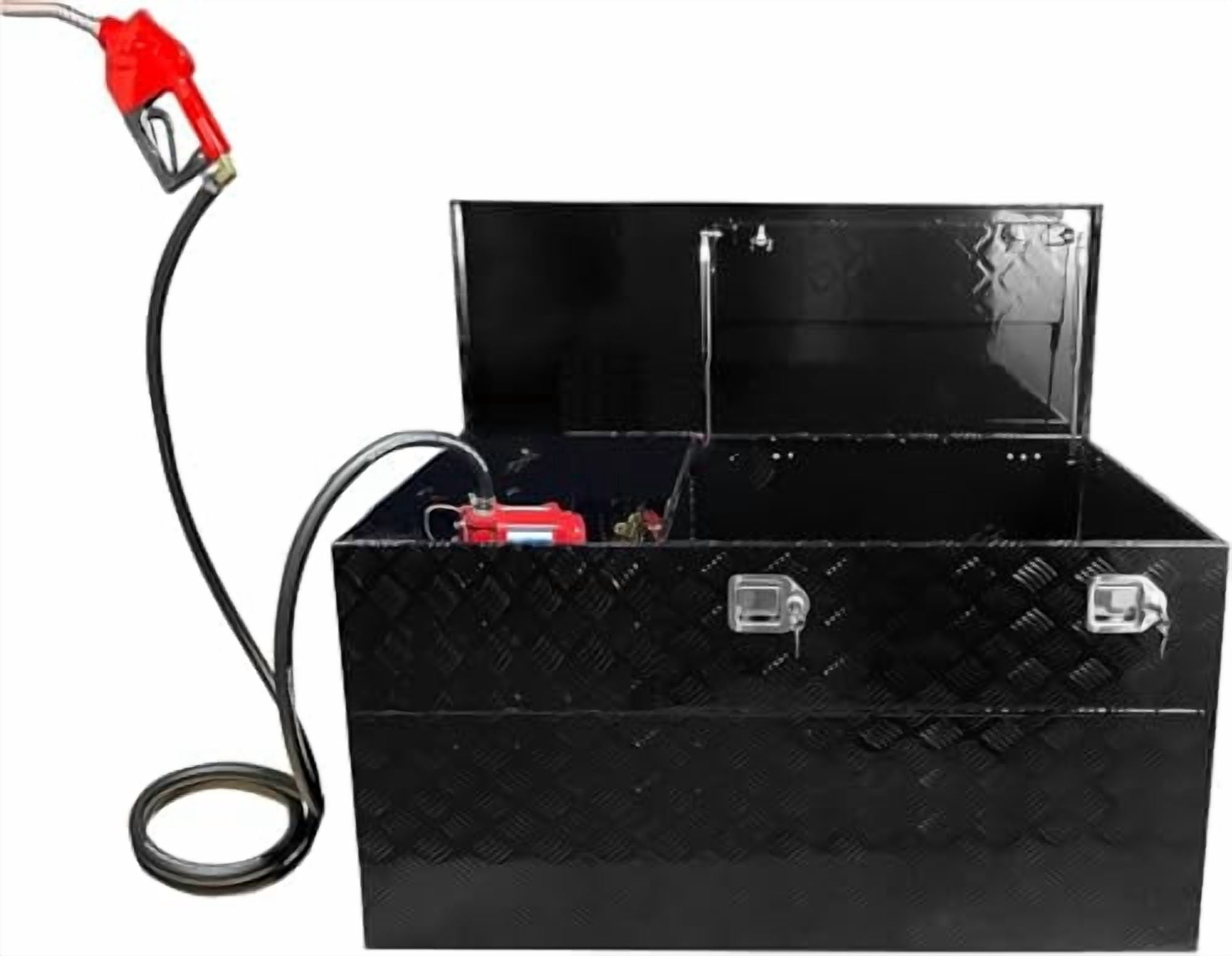 Aluminum Tool Box Fuel Tank Combo