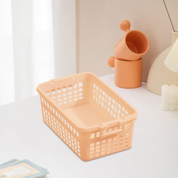 Up to 60% off Gifts Nsxcdh Storage Basket Sundry Plastic Basket Household Cabinet Organizer Large Storage Box for Snacks, Toys, and General Home Organization Weekly Price Drops & Special Offers