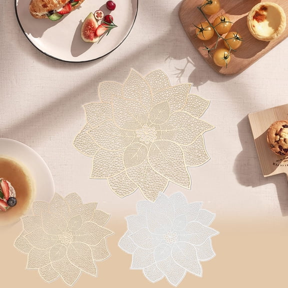 Nsxcdh Western-Style Floor Mat PVC Stamped Non-Slip Surface Water Oil-Proof Heat Insulator Kitchen Entryway Washable Protector