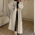 thumbnail image 1 of up to 60% off Gifts Usmixi Trench Coats for Women Womens Long Coats Winter Cozy Knitted Ribbed Sweater Cardigan Overcoat Casual Solid Long Sleeve Open Front Trench Jackets, 1 of 5